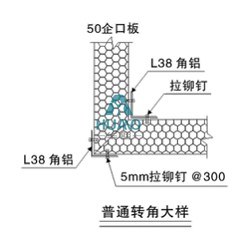 普（pǔ）通轉角大樣